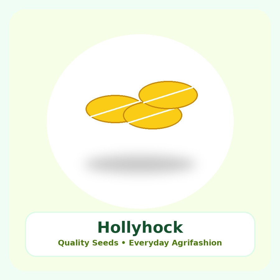 Hollyhock Seeds 50 Seeds