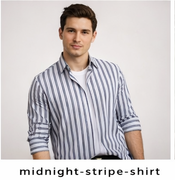 Midnight Stripe Shirt 3